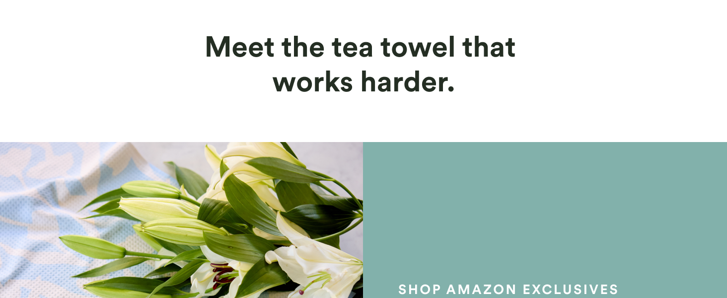Geometry Meet the tea towel that works harder