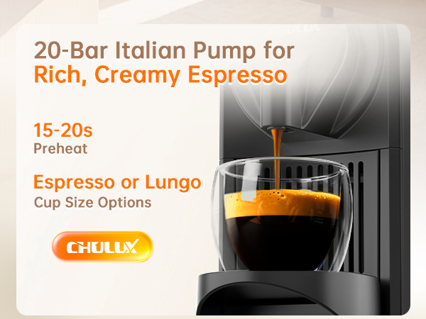 20bar semi-automatic espresso machines