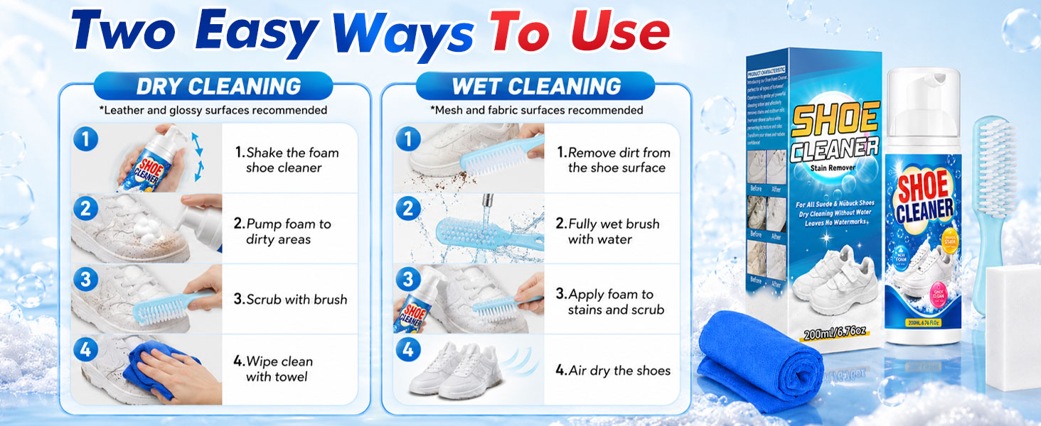 white shoe cleaner