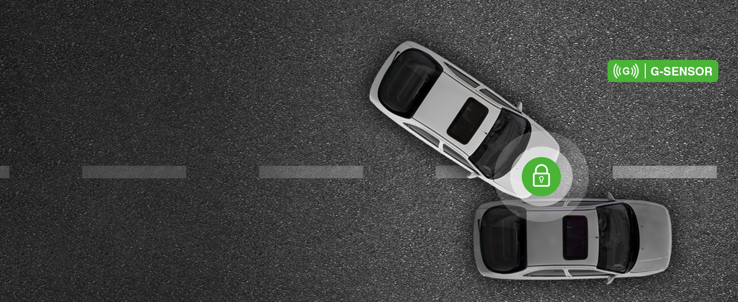 dash cam with G-sensor function