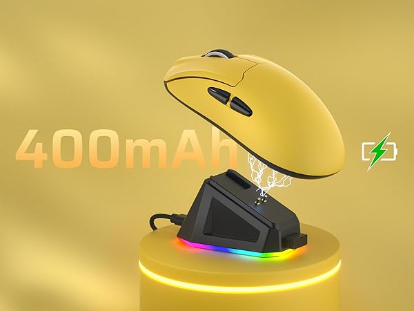 lightweight mouse bluetooth mouse gaming red dragon 