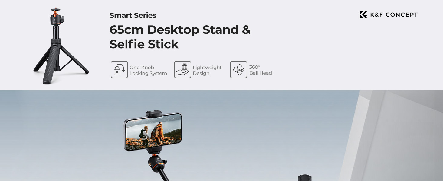 dji osmo pocket 3 tripod k&amp;amp;f concept tripod