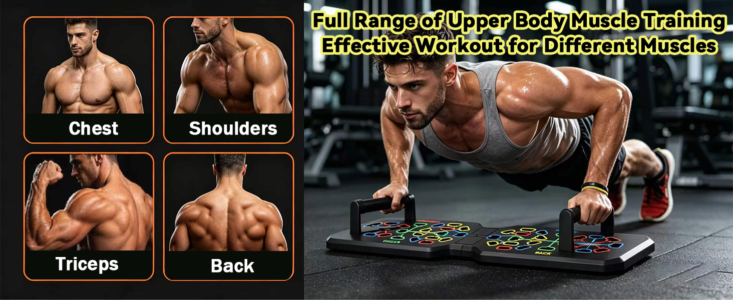 Exercise upper body muscles