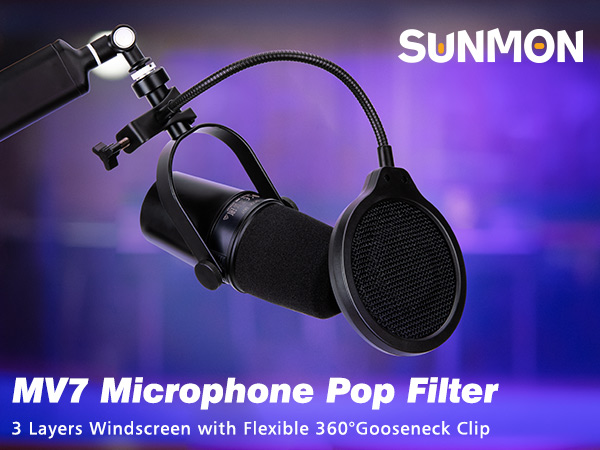 Shure MV7 Pop Filter