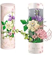 CODE FLORIST Flowers Bouquet Building Kit,Artificial Flower Arrangement Art Set,Valentine's Day G...