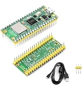 Pico 2 W with Pre-Soldered Header Compatible with Raspberry Pi Pico 2 W Microcontroller Board, 2....