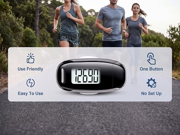 3D Pedometer for Walking