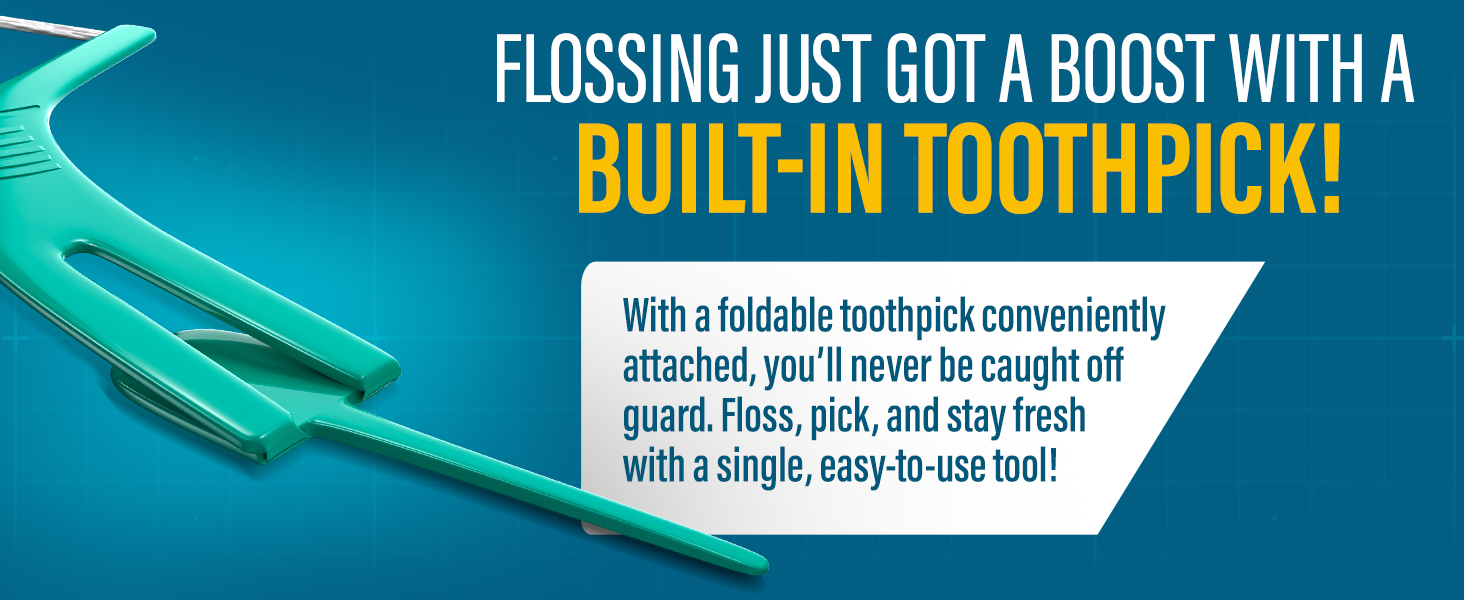 Dual Slickers Floss Picks