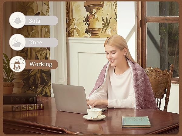 Heated Electric Blanket Heating throw