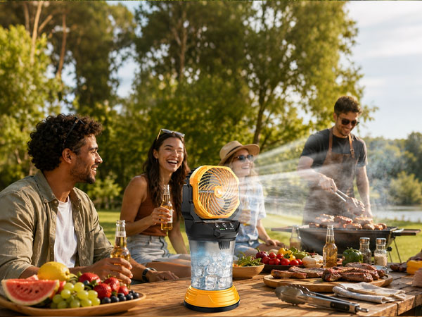Portable Misting Fan