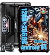OUKITEL RT8 Android 14 Rugged Tablet - 11 inch Octa-Core MTK Helio G99 20000mAh Waterproof Tablet...