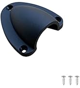 Berfi Life Marine Wire Cable Vent Cover with 3 Screws, Plastic Clamshell Vent Clam Shell Vent Cov...