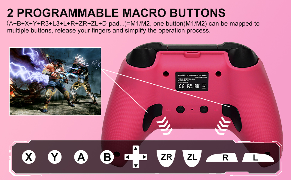 programmable macro buttons xbox one controller wireless
