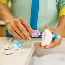 Cleaning Brush Set Key Ring