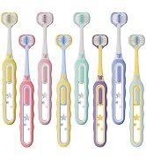 EASICUTI Soft Toddler Toothbrushes, Efficient 3 Sided Toothbrush, Baby Toothbrush 12 Months and u...