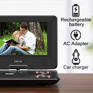 DBPOWER portable dvd player