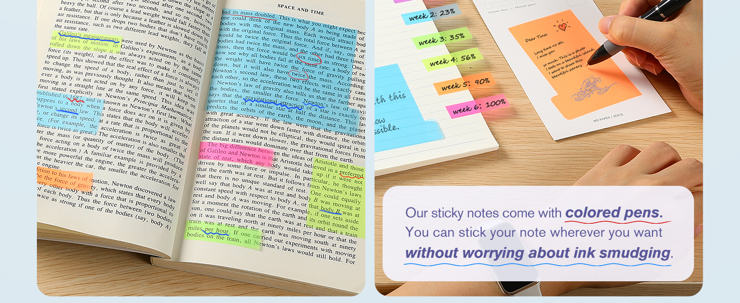 Transparent Sticky Note Pads