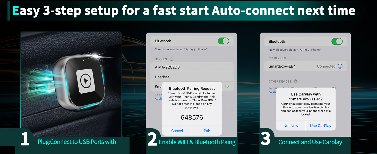 Wireless CarPlay Adapter 