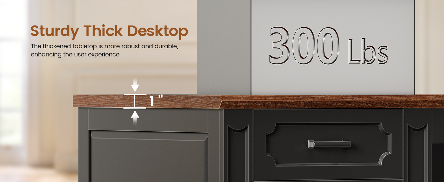 computer desk with hutch