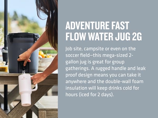 Fast Flow Water Jug