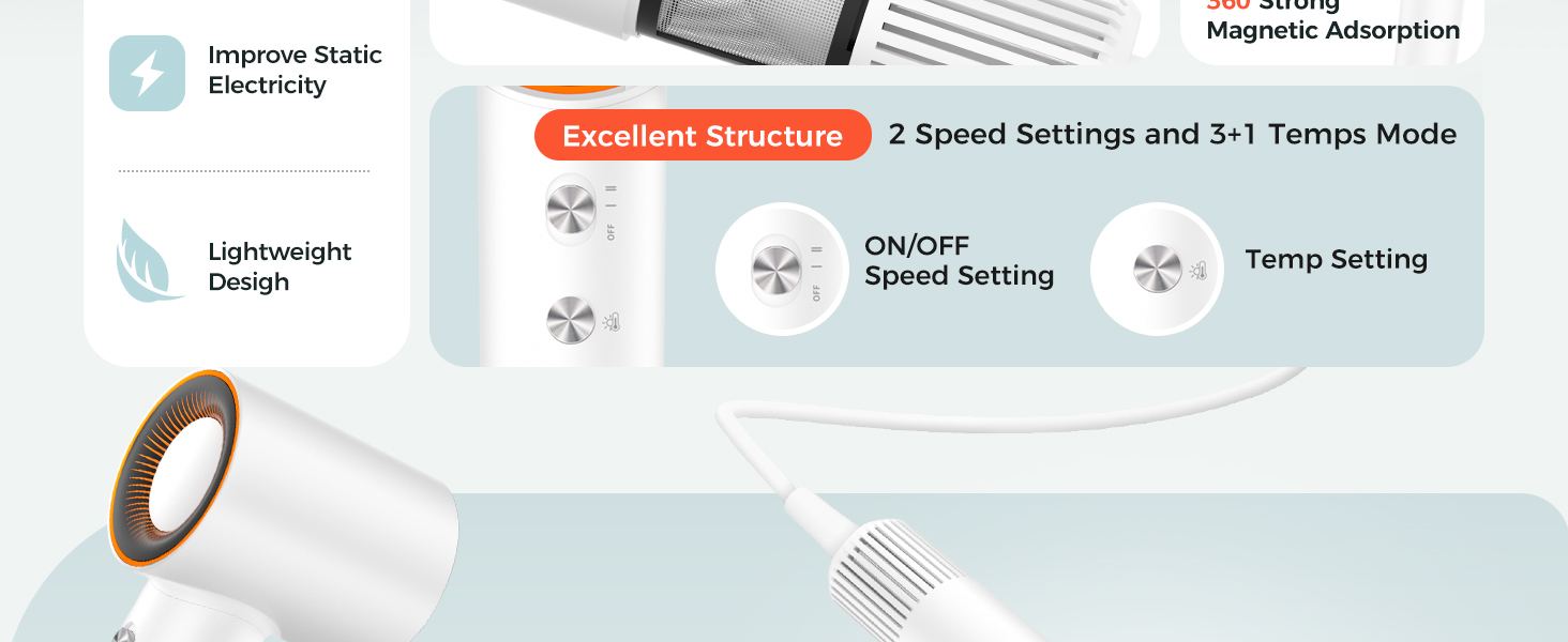 hair dryer brush hair diffuser