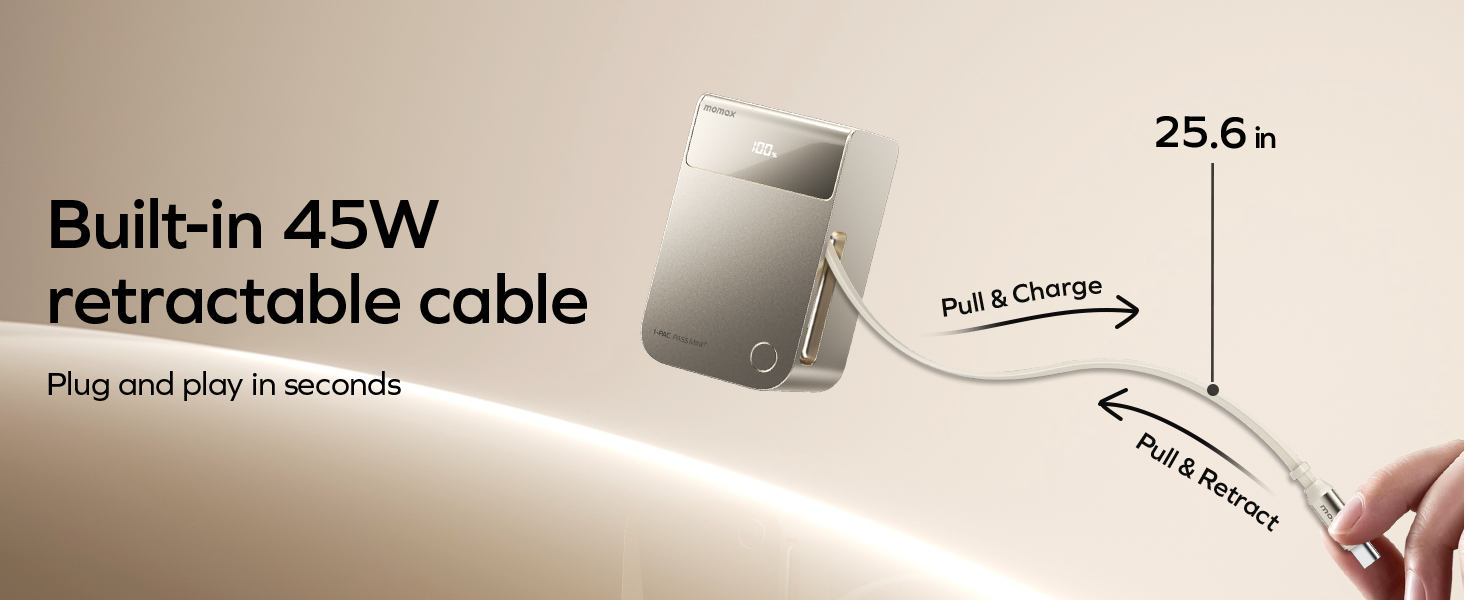 MOMAX Mini Portable Charger