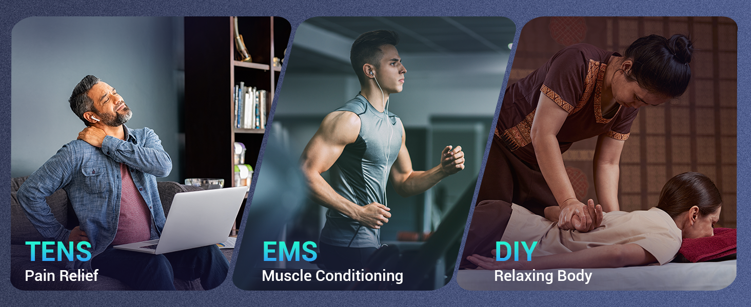 TENS unit muscle stimulator