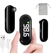 Medical Forehead Digital Thermometer with Backlight Fever Alarm, Accurate for Adults and Kids (Bl...