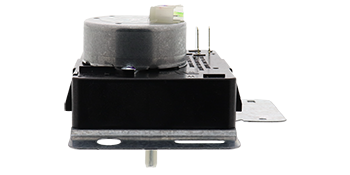 Top view of dryer timer