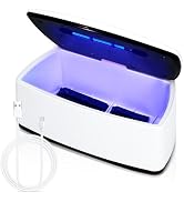 LXIANGN Nail Tool Sterilizer,Portable Large USB 1L High Temperature Nail Cleaning Box for Manicur...