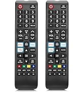 (Pack of 2) for Samsung Smart TV Remote Control Universal Replacement Remote Compatible with Sams...