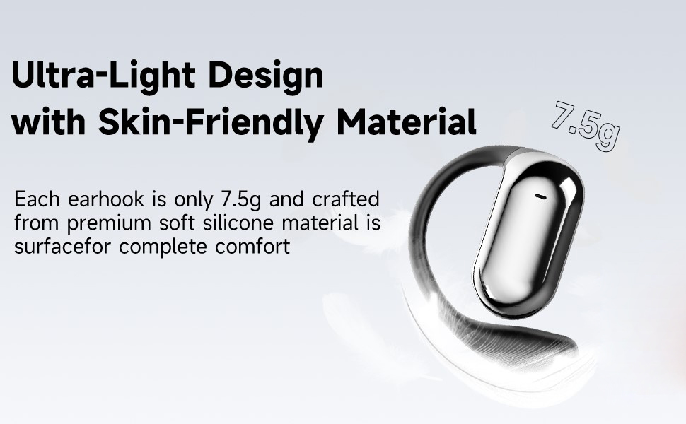 Open Ear Clip Wireless Earbuds