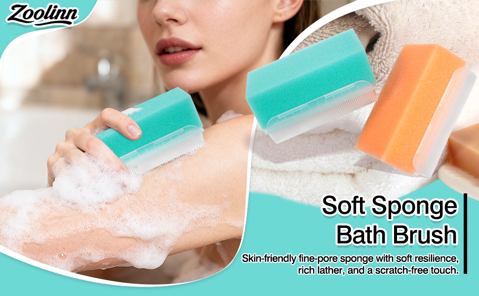Soft Sponge Bath Brush