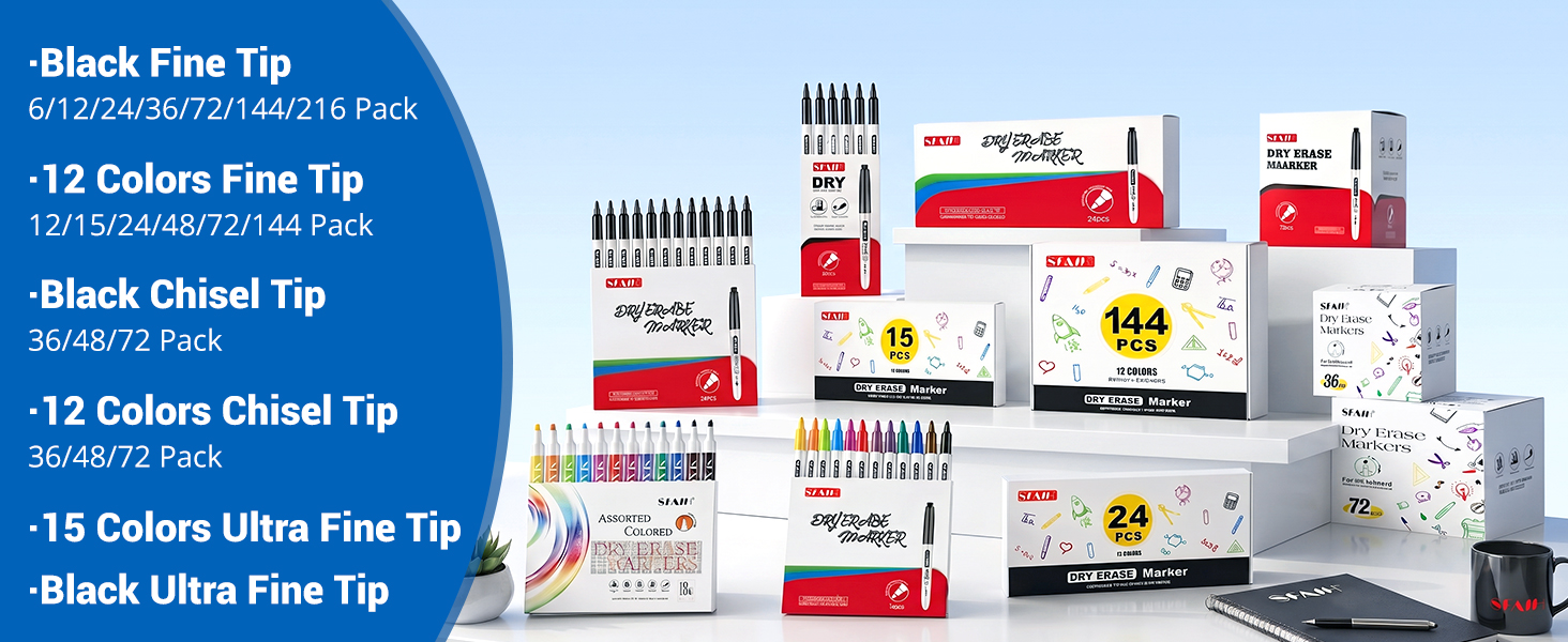 Dry Erase Markers
