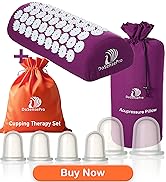 Massage set for back and neck pain relief