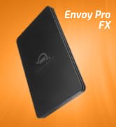 OWC 1.0TB Envoy Pro FX TB3 + USB3.2 Gen 2 USB-C Portable NVMe SSD up to 2800MB/s external enclosure