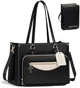 Ytonet Bible Bags for Women - Premium PU Leather Bible Tote Bag with Zippered Bible Cover Case, E...