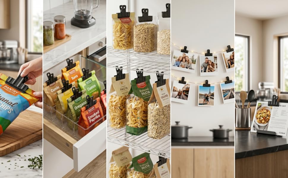 Coideal Food Bag Clips for Kitchen