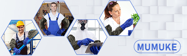 Heavy duty cleaning gloves