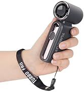 UNROEVS Handheld Fan, Portable Fan, 4000mAh Rechargeable Personal Fan, Compact Mini Fan with 3 Wi...