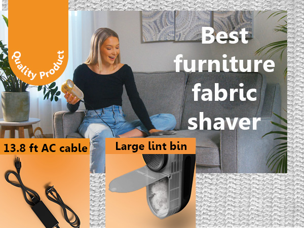 large lint bin, long ac plug