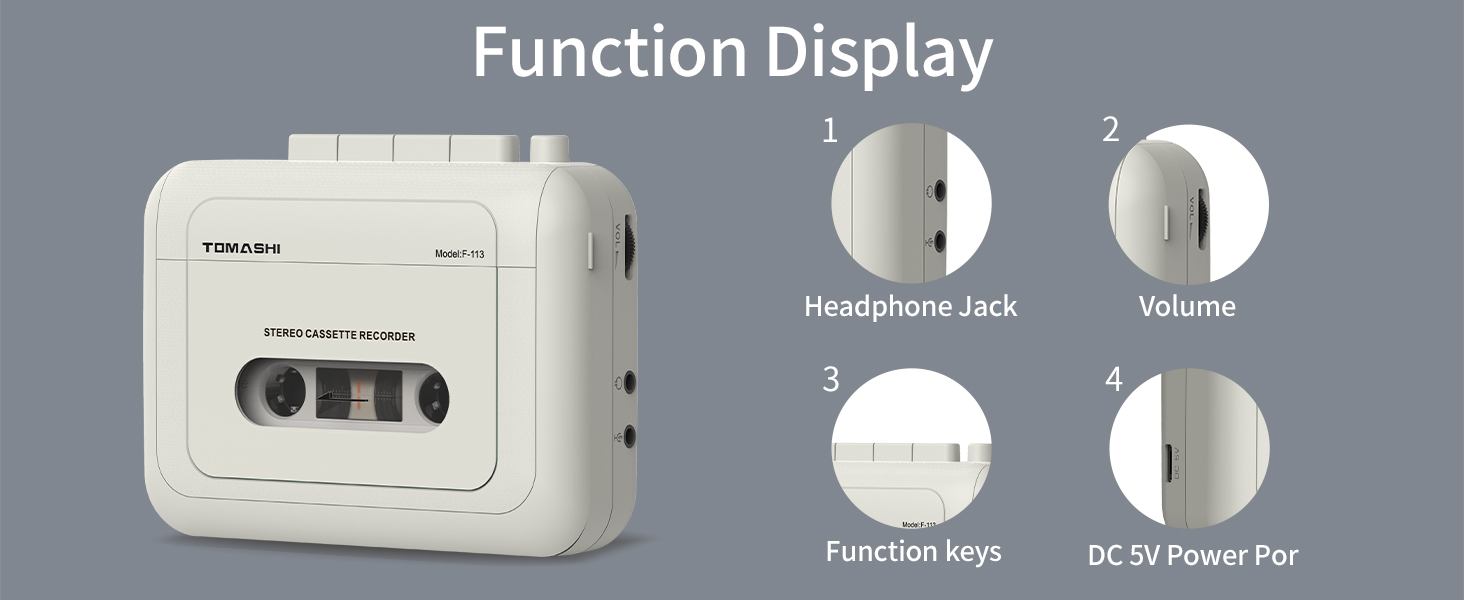 cassette tape player