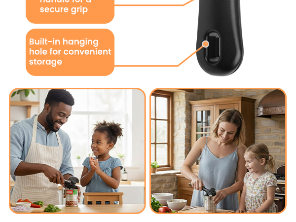 stainless steel can opener