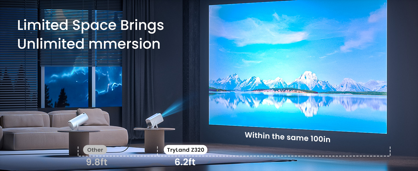 short throw projector