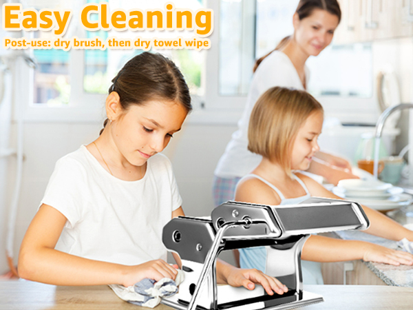 homemade pasta maker