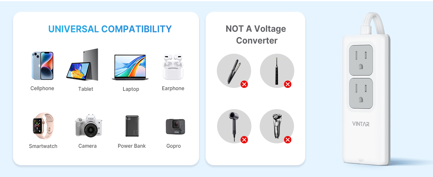 not a voltage converter