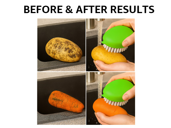 vegetable brush vegetable scrubber potato scrubber