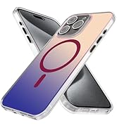 AUROX Magnetic Case for iPhone 15 Pro Max Case, Compatible with MagSafe, Shockproof Military-Grad...