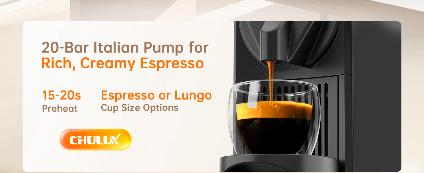 20bar semi-automatic espresso machines