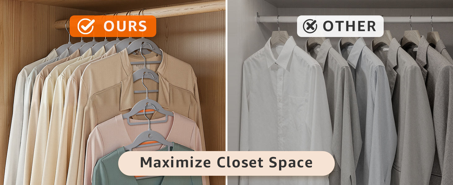 plastic hangers